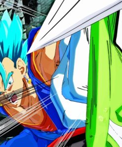 Vegito Blue And Zamasu Diamond Painting