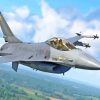 War Aircraft F 16 Fighting Falcon Diamond Painting