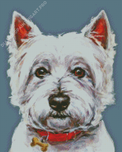 Westie Dog Diamond Painting