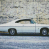 White 68 Chevy Impala Diamond Painting