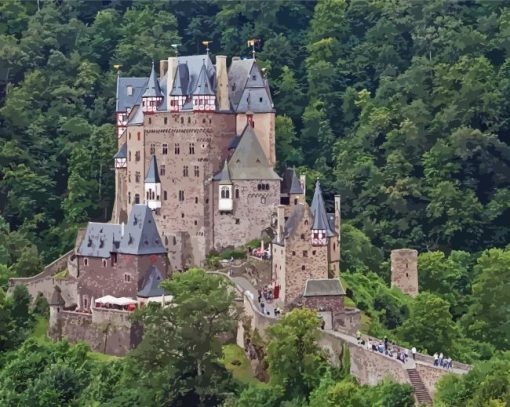 Wierschem Burg Eltz Diamond Painting