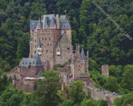 Wierschem Burg Eltz Diamond Painting