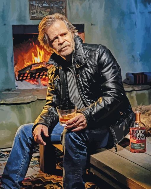 William H Macy Diamond Painting