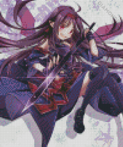 Yuuki Konno Sword Art Online Character Diamond Painting