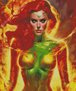 Aesthetic Jean Grey Diamond Painting