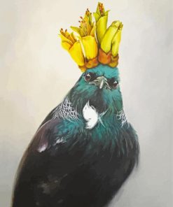 Bird With Kowhai Diamond Painting