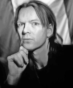 Black And White Jim Carroll Diamond Painting