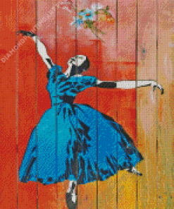 Blek The Rat Ballet Dancer Diamond Painting