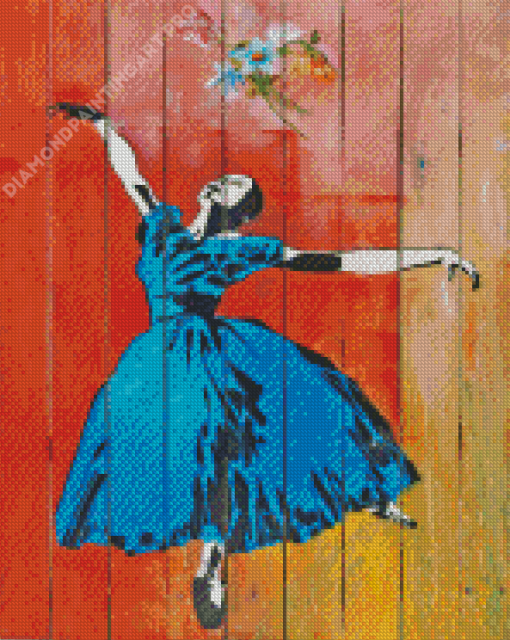 Blek The Rat Ballet Dancer Diamond Painting