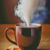 Coffee Cup Smoke Diamond Painting