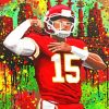 Colorful Patrick Mahomes Diamond Painting