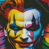 Colorful Creepy Clown Diamond Painting