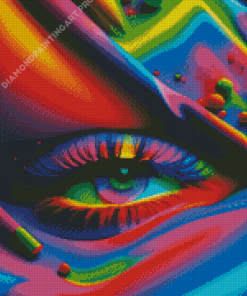 Colorful Eye Diamond Painting