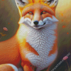 Red Fox Diamond Painting