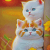 Two Cute Kittens Diamond Painting