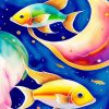 Fishes Art Diamond Painting