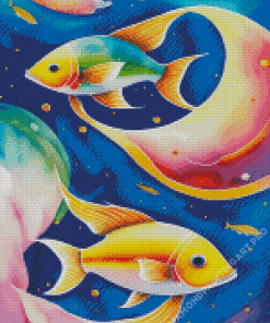 Fishes Art Diamond Painting