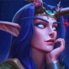 Night Elf Diamond Painting