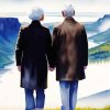 Old Couple Hands Diamond Painting