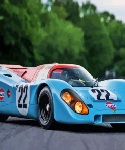 Porsche Le Mans Diamond Painting