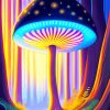 Psychedelic Mushroom Diamond Painting