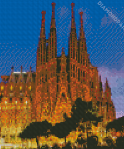 Sagrada Familia Spain Diamond Painting