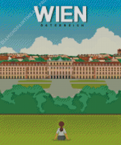 Schonbrunn Palace Poster Diamond Painting