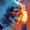 Smoke Skull Art Diamond Painting