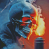 Smoke Skull Art Diamond Painting