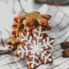 Snowflake Cookies Sweets Diamond Painting