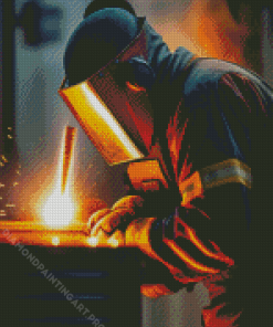 Steel Worker Diamond Painting