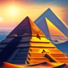 Sunshine Pyramids Diamond Painting