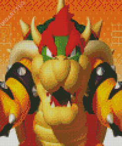 Super Mario Bowser Diamond Painting