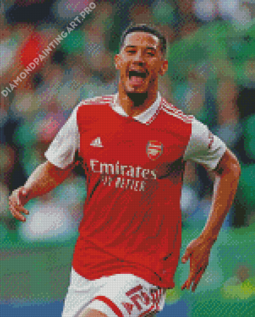 The Footballer William Saliba Diamond Painting