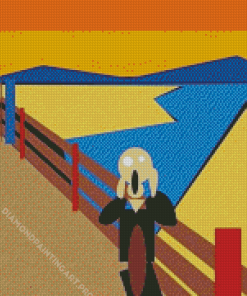 The Scream Diamond Painting