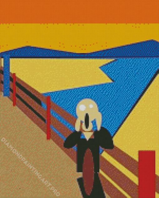 The Scream Diamond Painting