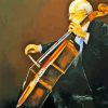 Violoncellist Man Diamond Painting