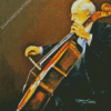 Violoncellist Man Diamond Painting