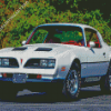 White 1977 Firebird Diamond Painting