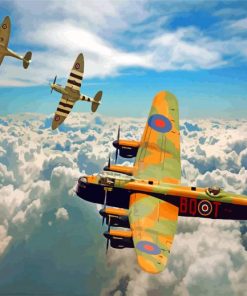 Avro Lancaster Planes Diamond Painting