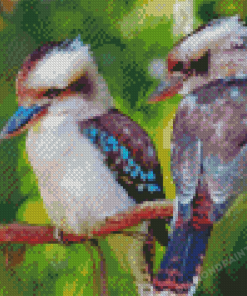 Kookaburras Birds Diamond Painting