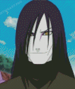 Naruto Manga Orochimaru Diamond Painting