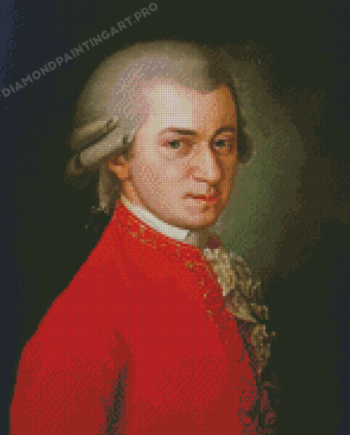 Wolfgang Amadeus Mozart Diamond Painting