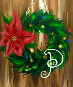 Christmas Wreath Diamond Painting