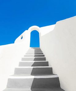 Santorini Steps Diamond Paintings