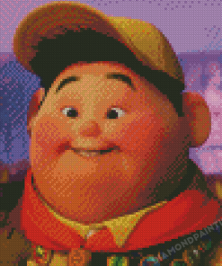 Up Movie Russell Character Diamond Painting