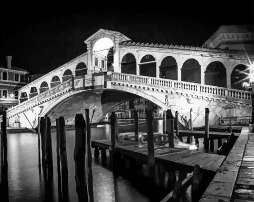 Rialto Bridge Venice Diamond Painting