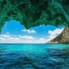 Blue Caves Zante Diamond Painting