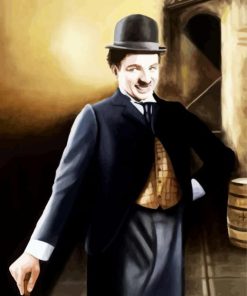 Charlie Chaplin Diamond Painting