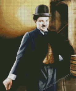 Charlie Chaplin Diamond Painting